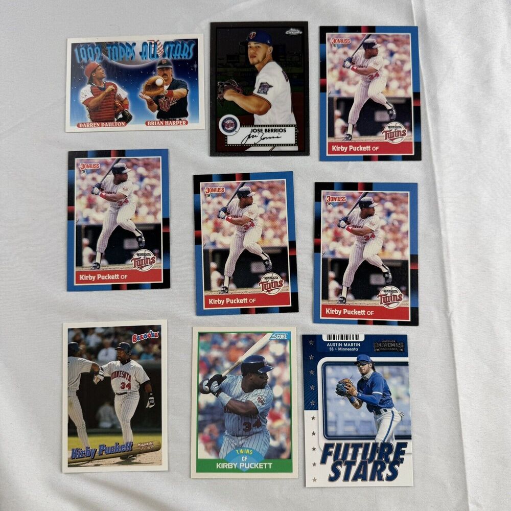 67 Minnesota Twins NM Cards Lot Hand Picked All Stars Parallels Chrome Topps HOF - Picture 7 of 9